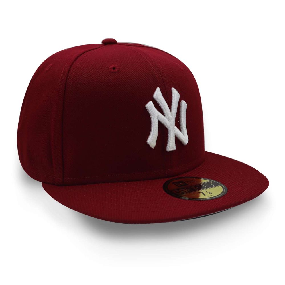 Gorra New Era 59 Fifty MLB Yankees Basic Vino