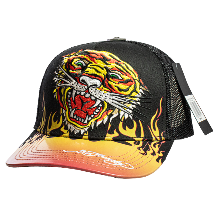 Ed hardy tiger flame
