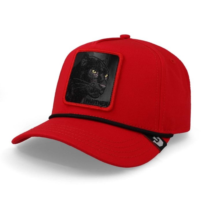 Black Panther Trucker Red