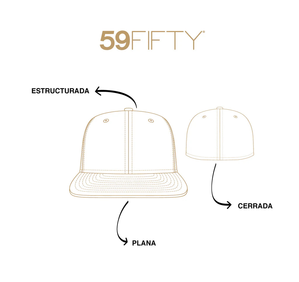 Charros de Jalisco LAMP Game Cap 59FIFTY Cerrada