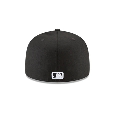Los Angeles Dodgers Black & White 59FIFTY Cerrada