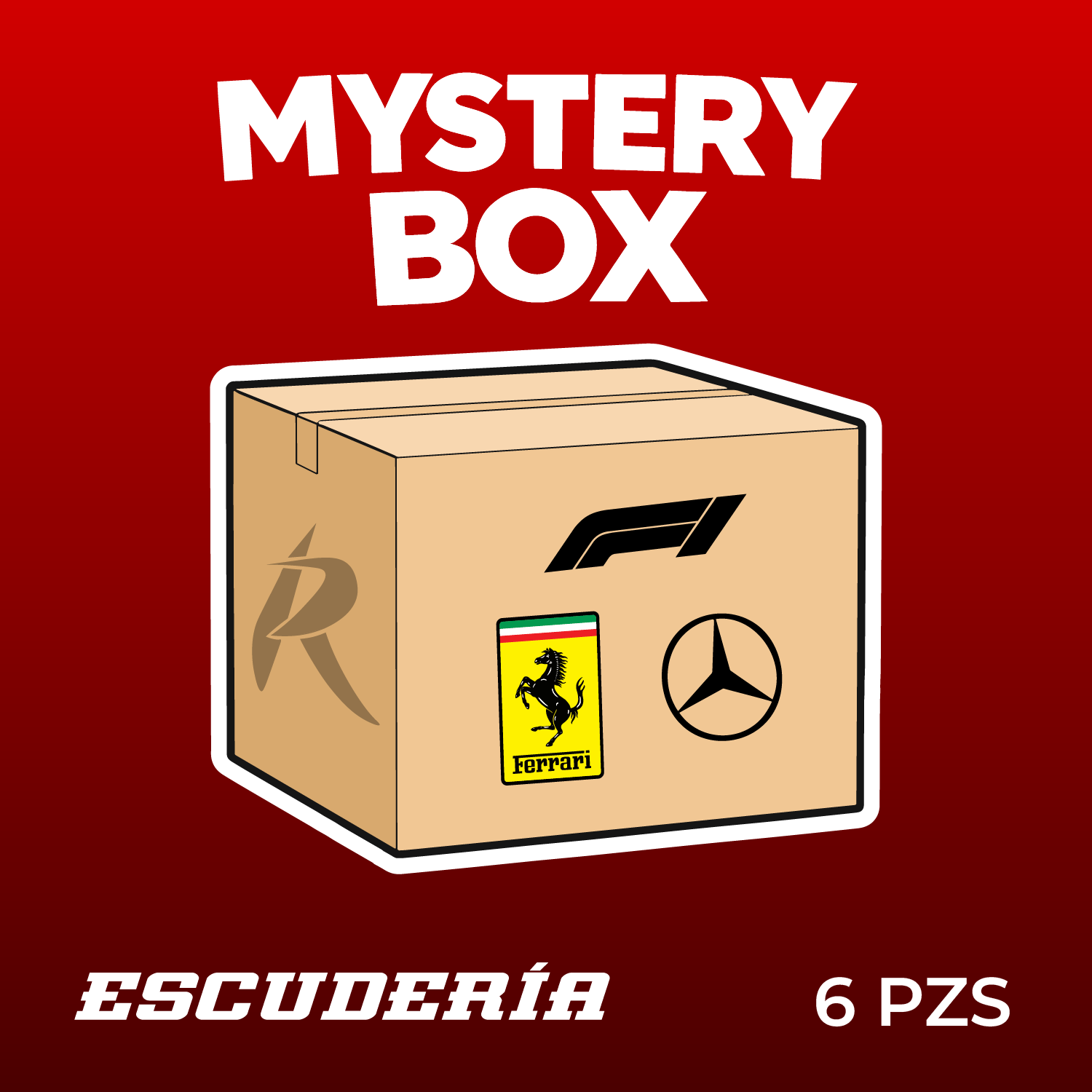 Mistery Box Escuderías 6pzs
