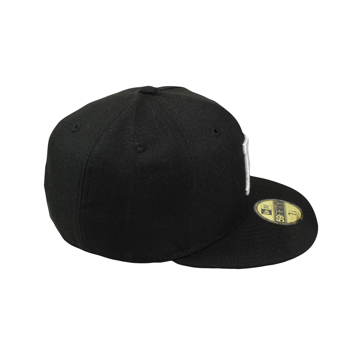 Pittsburgh Pirates Black and White Basic 59FIFTY Fitted